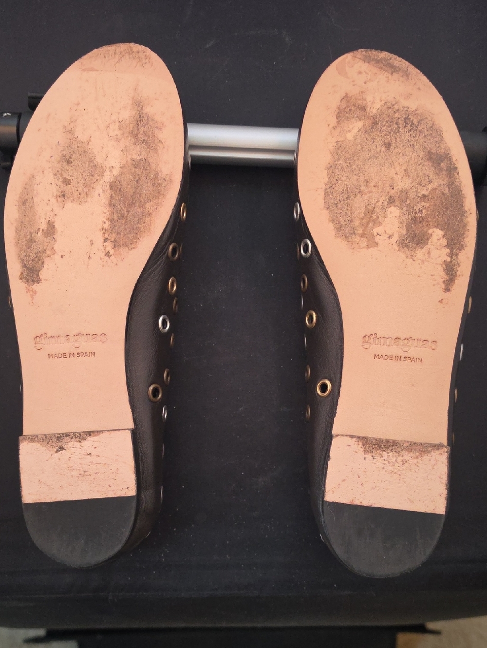 Gimaguas Bailarina Eyelets Leather Ballet Flats - Picture 5 of 7